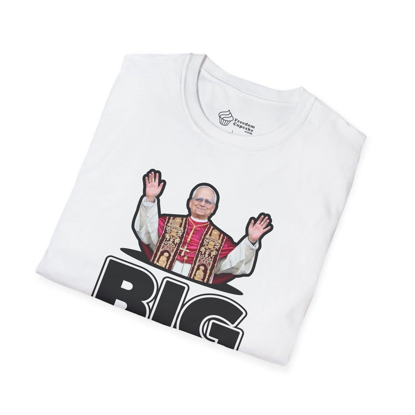 Big Papa T-Shirt American Pope Leo XIV, Father's Day Gift, Family Reunion Shirt, Patriotic Tee, Cool Dad Top