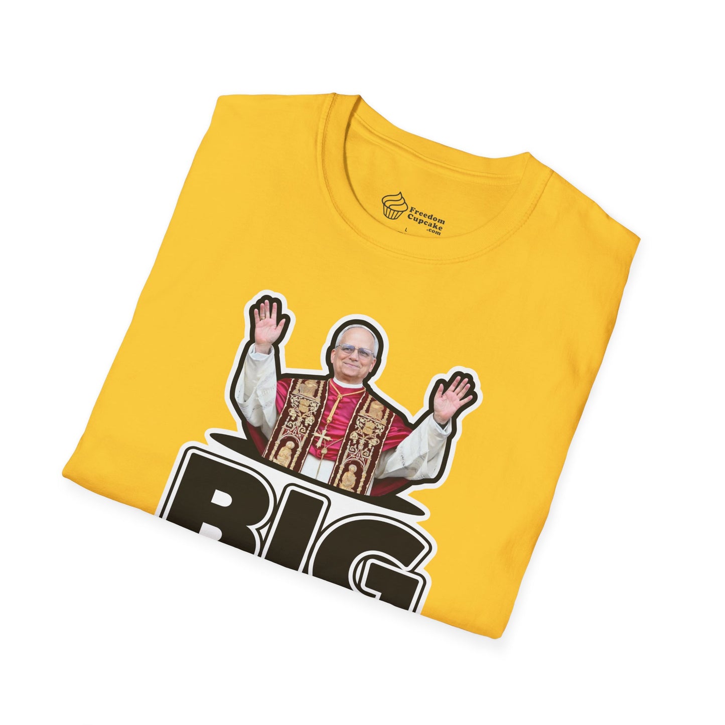 Big Papa T-Shirt American Pope Leo XIV, Father's Day Gift, Family Reunion Shirt, Patriotic Tee, Cool Dad Top