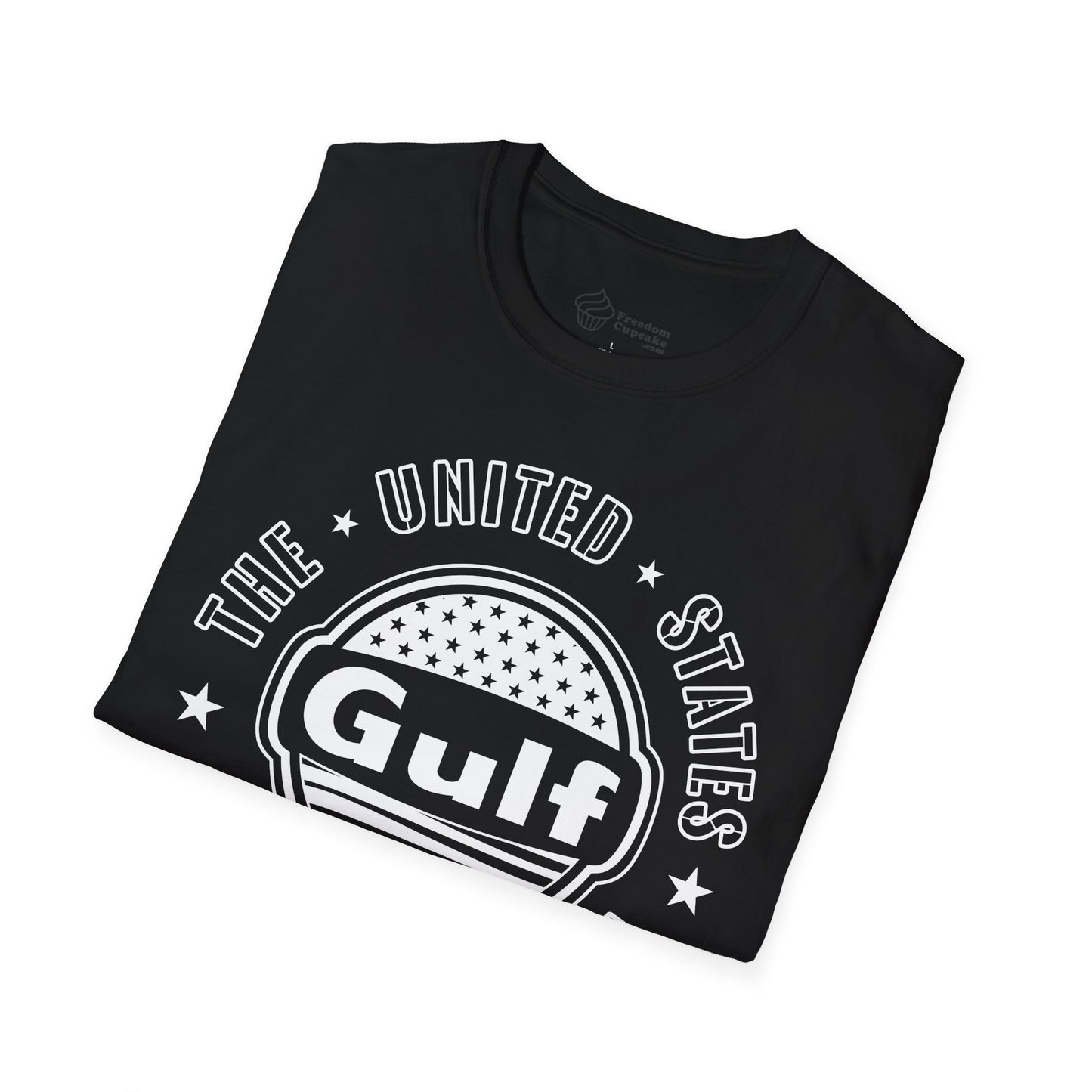 Gulf of America Unisex Softstyle T-Shirt - fresh new change, ocean lover gift, beach vibes tee, coastal vacation shirt, summer holiday top,