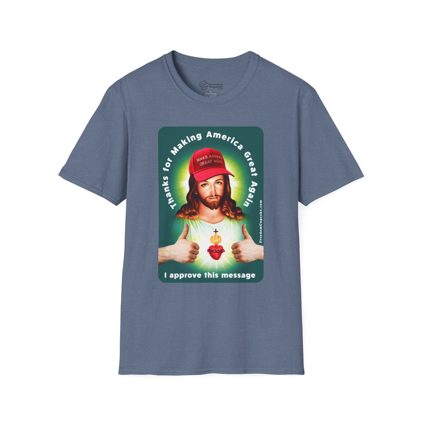 Jesus MAGA Hat T-Shirt - Thanking you for Making America Great Again!