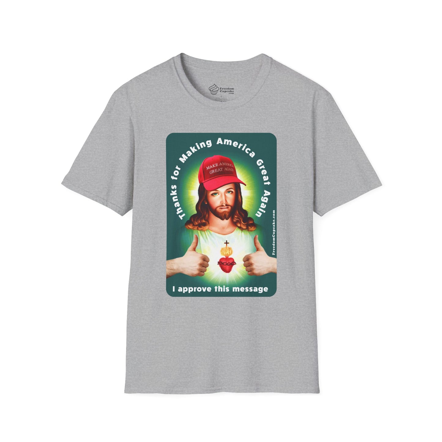 Jesus MAGA Hat T-Shirt - Thanking you for Making America Great Again!