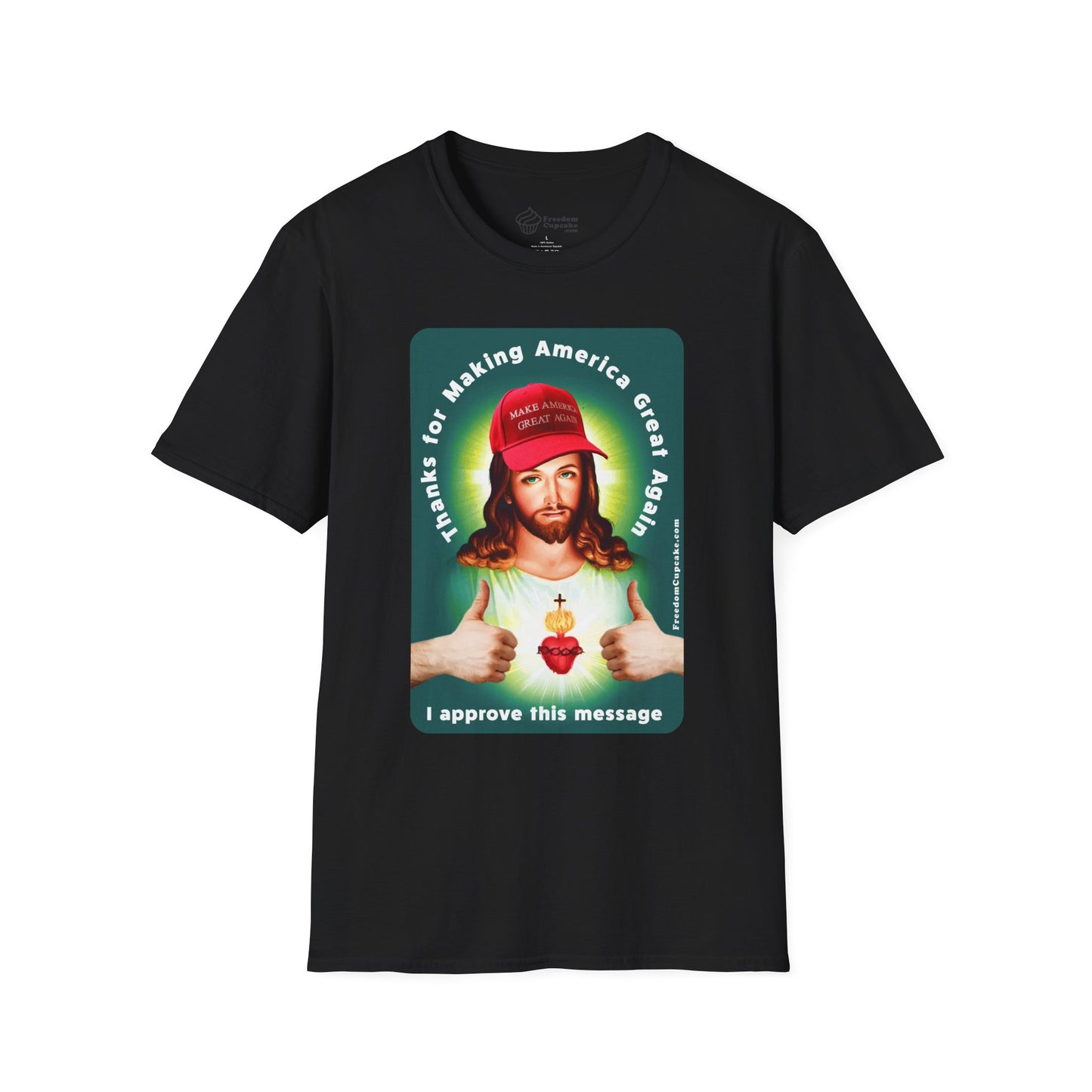 Jesus MAGA Hat T-Shirt - Thanking you for Making America Great Again!