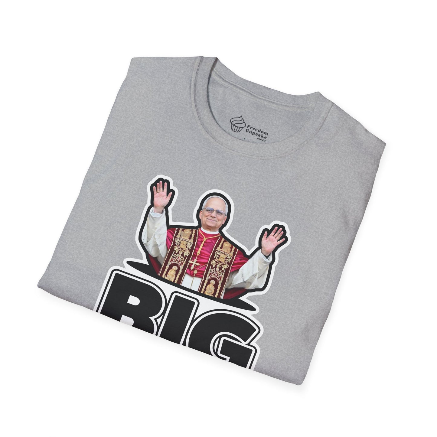Big Papa T-Shirt American Pope Leo XIV, Father's Day Gift, Family Reunion Shirt, Patriotic Tee, Cool Dad Top