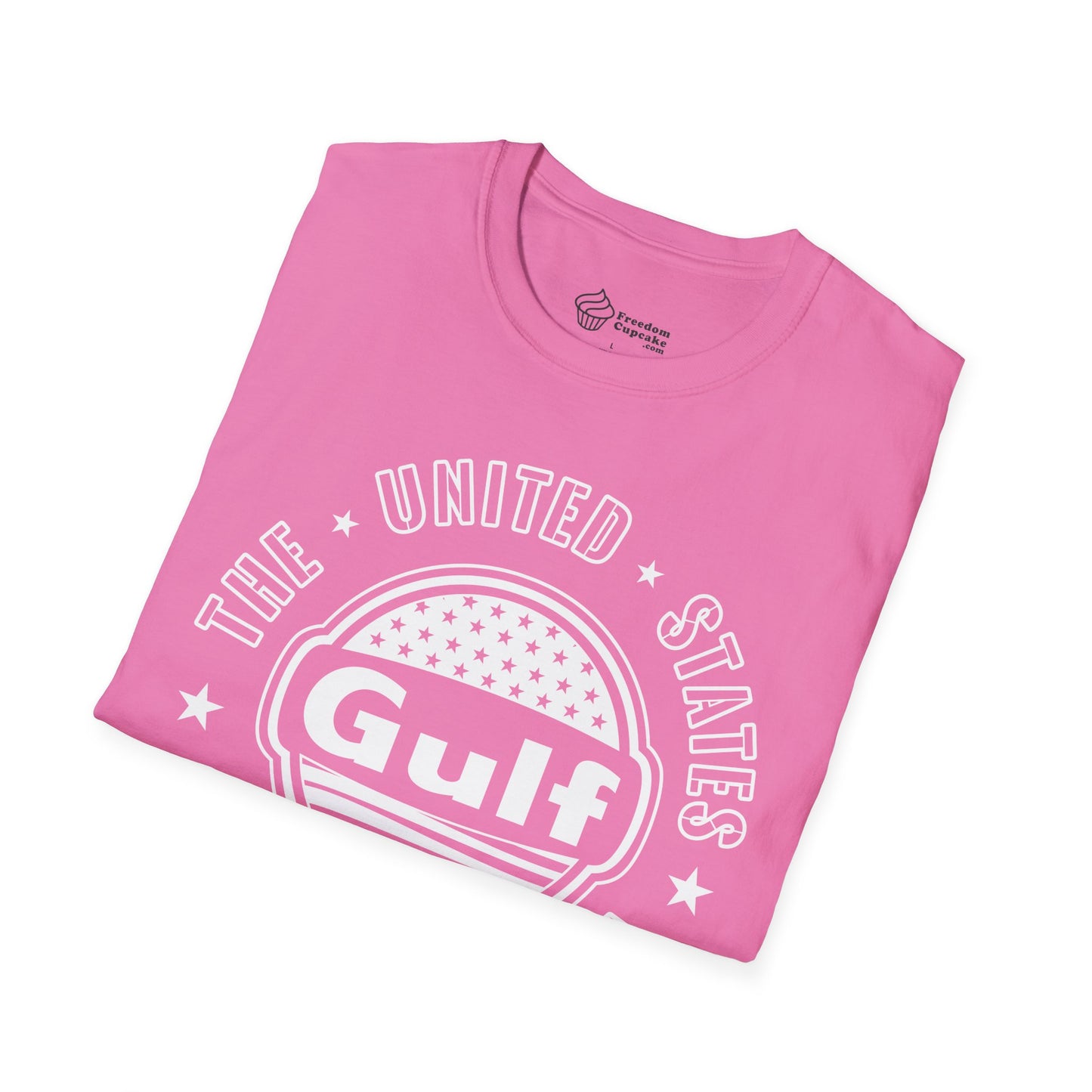 Gulf of America Unisex Softstyle T-Shirt - fresh new change, ocean lover gift, beach vibes tee, coastal vacation shirt, summer holiday top,
