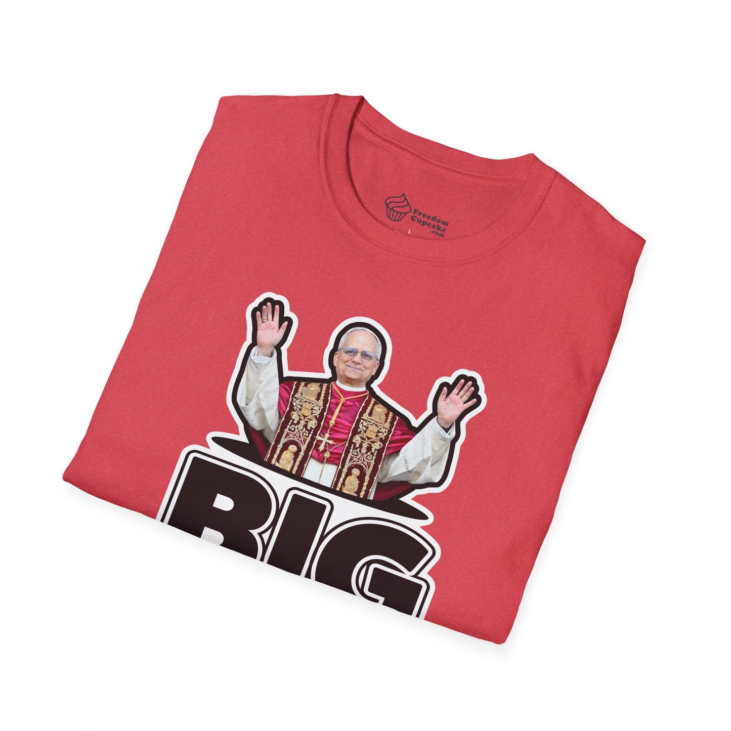Big Papa T-Shirt American Pope Leo XIV, Father's Day Gift, Family Reunion Shirt, Patriotic Tee, Cool Dad Top