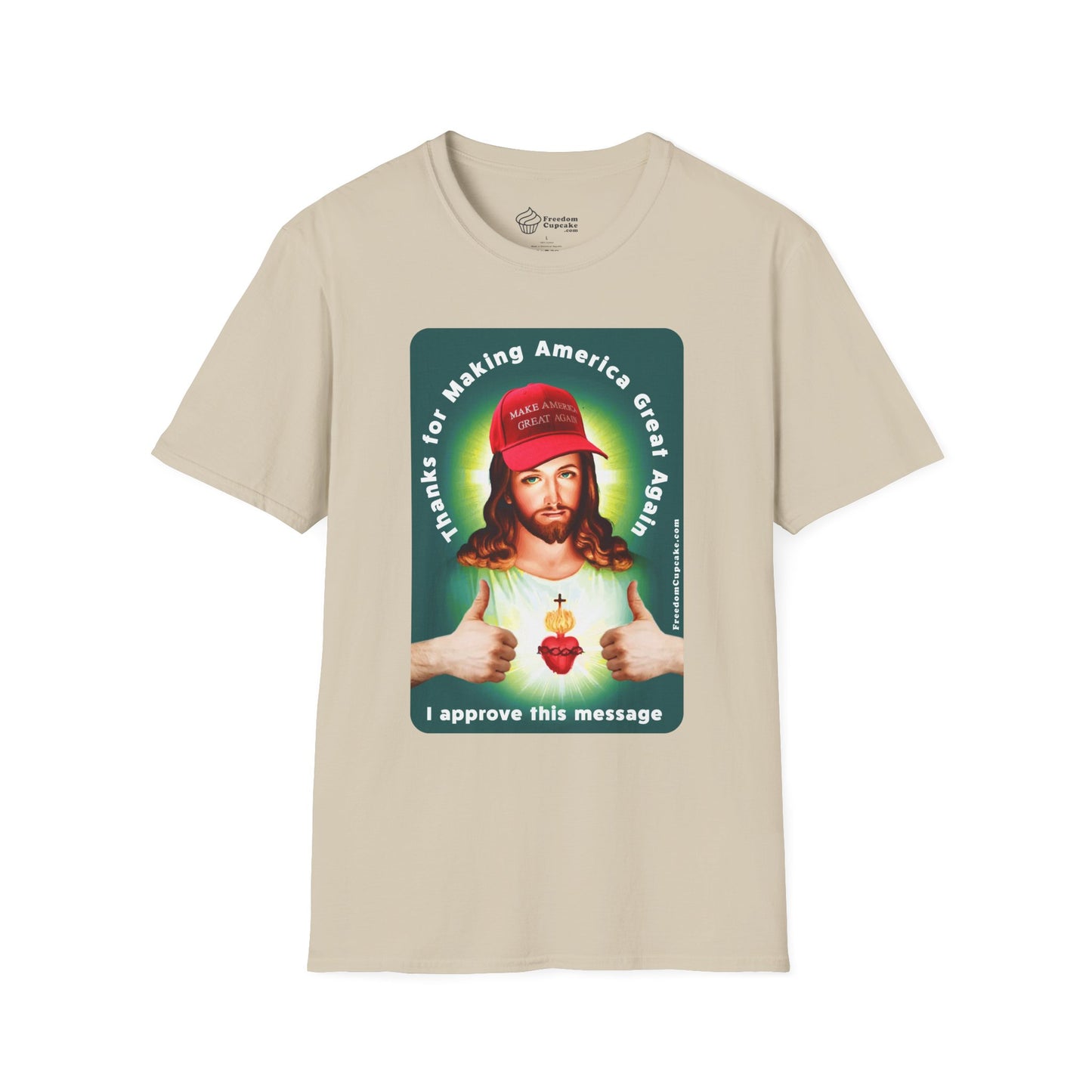 Jesus MAGA Hat T-Shirt - Thanking you for Making America Great Again!