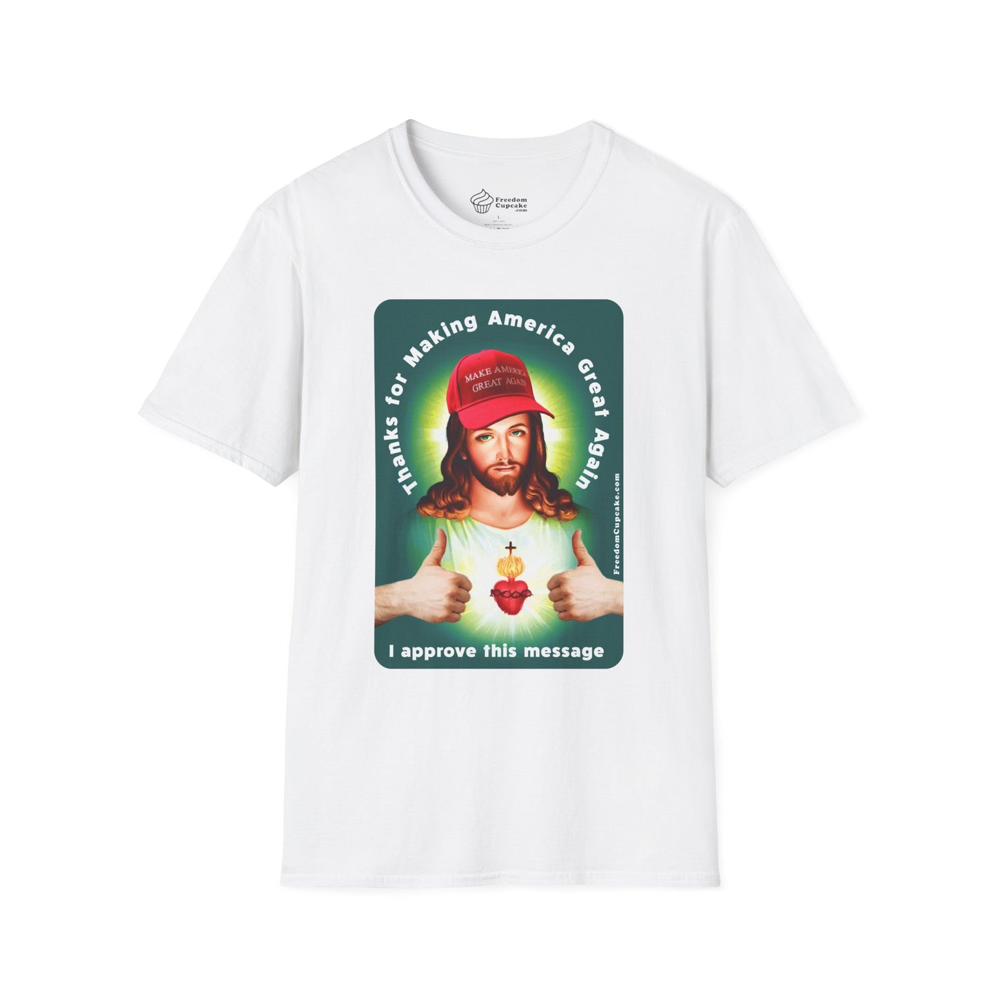 Jesus MAGA Hat T-Shirt - Thanking you for Making America Great Again!